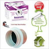 Bacamatik Aspiratör Davlumbaz Baca Klapesi Koku Önleyici Klape - 1