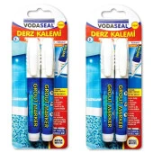 Vodaseal Fayans Derz Kalemi Beyaz 4 lü Set + 4 Adet Yedek Uç - 1