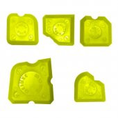 Silikon Mastik Derz Çekme Aparatı Orjinal Deluxe Bouw 5 Parça - 3