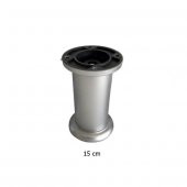 Jumbo Plastik Ayak 10 cm Mobilya Ayağı Gri - 4
