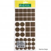 5 Adet Pacific Zemin Koruyucu Yapışkan Kare Keçe 20 mm x 20 mm - 3