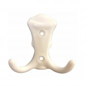 Plastik Beyaz Mobilya Dolap Askı Portmanto Askısı - 3