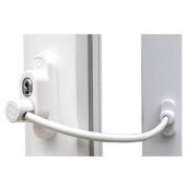 100 Adet Penkid Pvc Kapı Pencere Emniyet Çocuk Kilidi Beyaz - 1