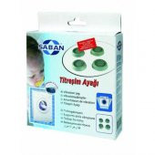 Saban Çamaşır Makinesi Makinası Titreşim Ayağı 4 Adet - 5