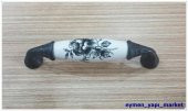 PORSELEN KULP DOLAP ÇEKMECE SİYAH GÜL 96 MM SİYAH SÜPER ÜRÜN.. - 2
