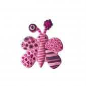 Çocuk Odası Mobilya Kulp Dolap Düğme Pembe Kelebek - 1