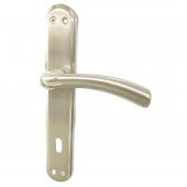 Hira Marmaris Sahra Lüx Nikel Saten Kapı Kolu Oda - 3