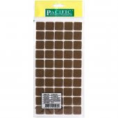 5 Adet Pacific Zemin Koruyucu Yapışkan Kare Keçe 20 mm x 20 mm - 1