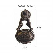 Gerdan Sarkaç Tek Vidalı Eskitme Antik Bakır Düğme Mobilya Kulp - 3