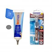 Derzmatik Derz Dolgu 360 gr Gri + Derz Kalemi Gri Set - 1