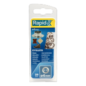 Rapid Kuşgözü Delik Halka Alüminyum 6 Mm 25 Adet 5000410 - 1