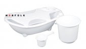 Muju muju Baby Shower Bebek Banyo Küvet Seti - 5 li Küvet Seti - 8