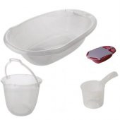 Ships Baby Bebek Banyo Küvet Seti 4lü - 2