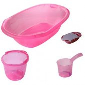 Ships Baby Bebek Banyo Küvet Seti 4 lü TÜM RENKLER - 2