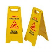 Safell Kaygan Zemin Levhası - Dikkat Uyarı Levhası - 2 Adet - 1