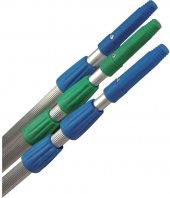 Safell Teleskopik Uzatmalı Sap Alüminyum 6 Metre - Teleskopik Fırça Sapı - 1