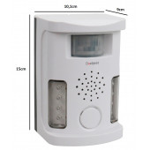 Dualpest An-B010 Elektromanyetik Pilli Ve Şarjlı Kedi, Köpek, Kuş, Kovucu - 5