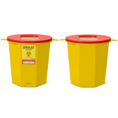 Safell Tıbbi Atık Kutusu - Tıbbi Atık Kovası 10 Litre 100 Adet - 2