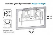 Teif 46'' - 117 Ekran Köşe Askı Aparatı - Led Tv Köşe Askı Aparatı - Su Terazili - 5