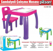 Pilsan Sandalyeli Çalışma Masası 03-402 - Aktivite Masası - 1