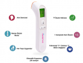 Saubern BNT9602 Temassız Vücut ve Alından Ateş Ölçer - Kulaktan Ateş Ölçer - Termometre - 2
