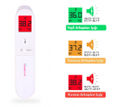 Saubern BNT9602 Temassız Vücut ve Alından Ateş Ölçer - Kulaktan Ateş Ölçer - Termometre - 4