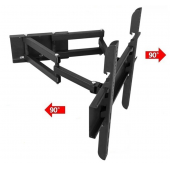 Dizayn Truva 32'' - 55'' - 82-140 Ekran Hareketli Tv Askı Aparatı -  Su Terazisi Hediye - 4
