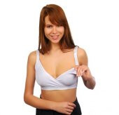 ShipsBaby Emzirme Krovaze Sütyeni Beyaz - 80 -85-90-95-100 Beden - 1