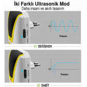 Dualpest An-A533 Ultrasonik Fare Haşere Sinek Böcek Kovucu - 3
