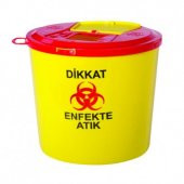 Tıbbi Atık Kovası 1.3 Litre 10 Adet - Tıbbi Atık Kutusu - 1