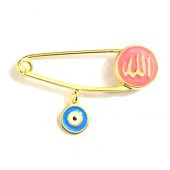 Muju muju Bebek Maşallah Nazar İğnesi - Allah Yazılı Nazar İğnesi - 1