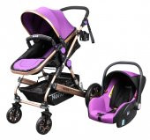 Norfolk Baby Voyage Air Luxury 5 in1 Travel Sistem Bebek Arabası - Yeni Nesil Bebek Arabası - 3