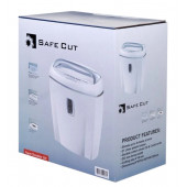 Safecut 50C Evrak İmha Makinesi - 21Litre - 10 Yaprak - Çapraz Kesim (CD + Kağıt) - 6