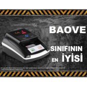 Baove GB8800 Sahte Para Kontrol Cihazı - Sahte Para Dedektörü - Euro - Usd - TL - Gbp - Chf - 1