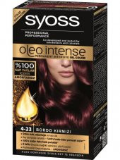 SYOSS OLEO İNTENSE SAÇ BOYASI 4.23 BORDO KAHVE - 1