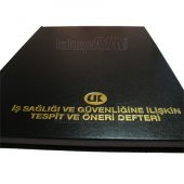 İş Sağlığı ve Güvenliğine İlişkin Tespit ve Öneri Defteri - 1