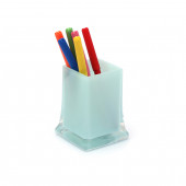 71892DX-0002K KALEMLİK BUZ MAVİ RENKLİ OFİS GERECİ 6X6X10CM 300ML - 3