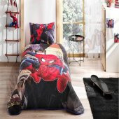 Taç Lisanslı Kapitoneli Nevresim Takımı Spiderman Örümcek Adam - 1