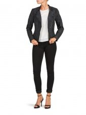 ONLY BAYAN DERİ CEKET 15102997 LEATHER BIKER - 2