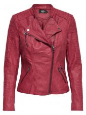 ONLY BAYAN DERİ CEKET 15102997 LEATHER BIKER - 10