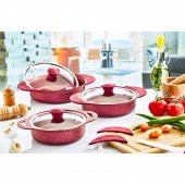 OMS Döküm Granit Sahan Set 3015 - 1