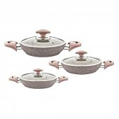 OMS 3004 Üçlü Granit Sahan Set - 1