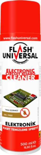 FLASH ELEKTRONİK DEVRE KART TEMİZLEME SPREYİ 200 ML - 1