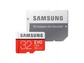 Samsung 32GB Evo Plus Micro SD Hafıza Kartı C10 U1 95MB/s - 2