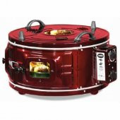 Şamdan 1005 Lüx 32 lt Üstten Camlı Termostatlı Davul Fırın - 2