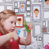 KIDS DREAM ÇOCUK ODASI DUVAR KAĞIDI UCUZ&KALİTELİ&KOMBİNLİ - 1