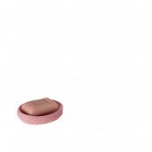 DT0082PC SABUNLUK PEMBE PETEK DESENLİ POLİRESİN 10X8X2CM - 1