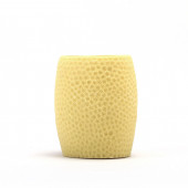 DT0082SB DİŞ FIRÇALIK''MACUNLUK SARI PETEK DESENLİ POLİRESİN 8X8X10CM 400ML thumbnail 3