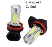 H11 Sis Led Far Ampülü & Mercekli - 2