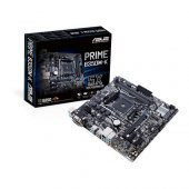 ASUS AM4 B350 DDR4 Prime B350M-K O/B Vga GLan Raid DVI 4x Sata3 2 - 1